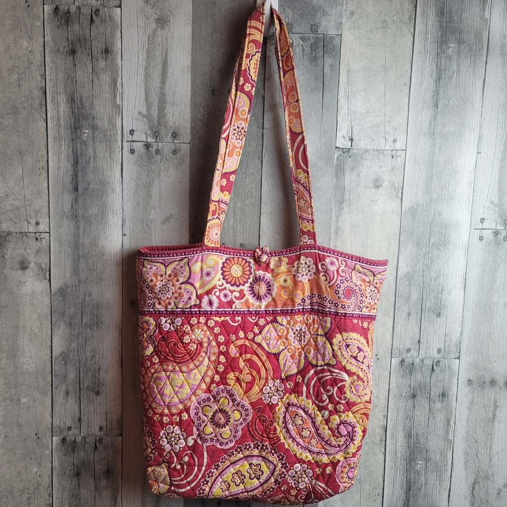 Vera Bradley Raspberry Fizz Tote - image 1